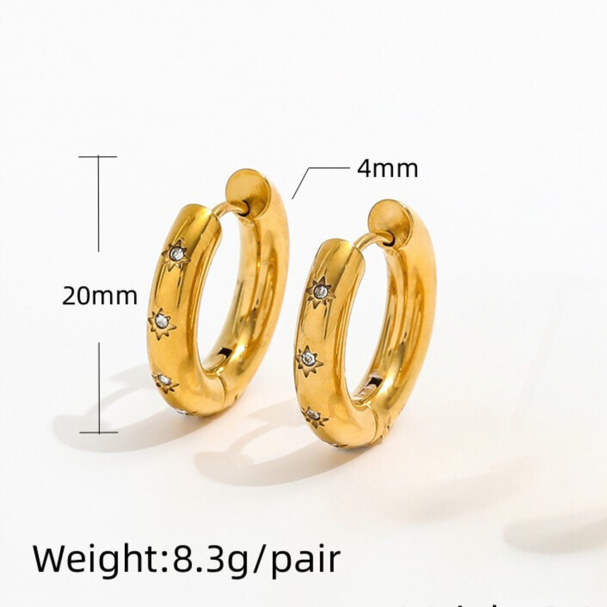 Boucles d'oreilles Stella