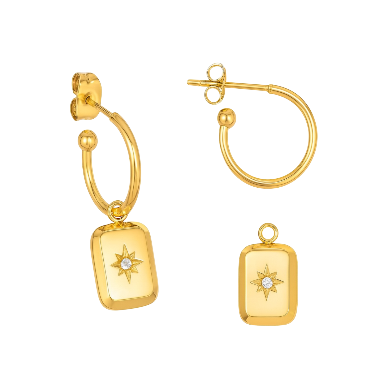 Boucles d'oreilles Céleste